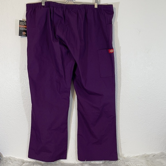 Dickies Every Day Scrubs Missy Fit Petite Drawstring Scrub Pant 3 Pocket NWT - Picture 4 of 11